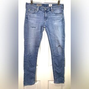 AG Adriano Goldschmied The Legging Ankle Super Skinny Jeans Light Wash 28R